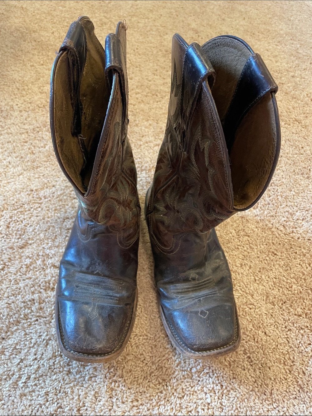Men's Ariat Leather Western Boots